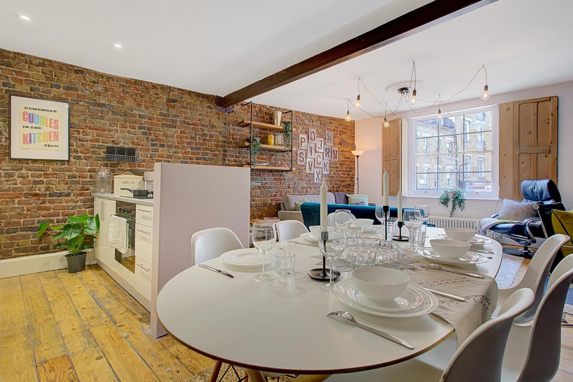 Old Street Iconic Warehouse Style 4 Bedroom 2 Bath House Prime Central London Location מראה חיצוני תמונה
